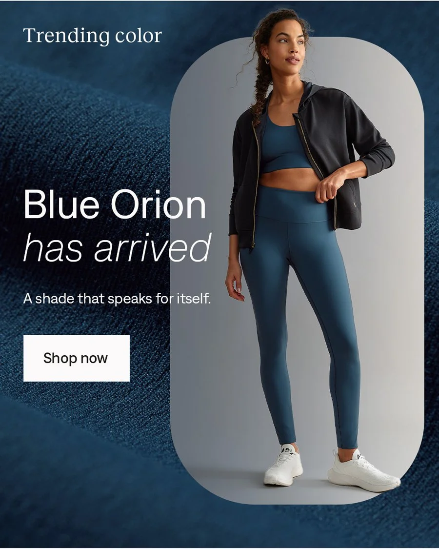 Trending color: Blue Orion. Shop now