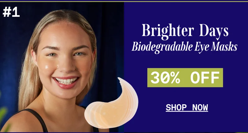 Brighter Days Biodegradable Eye Masks