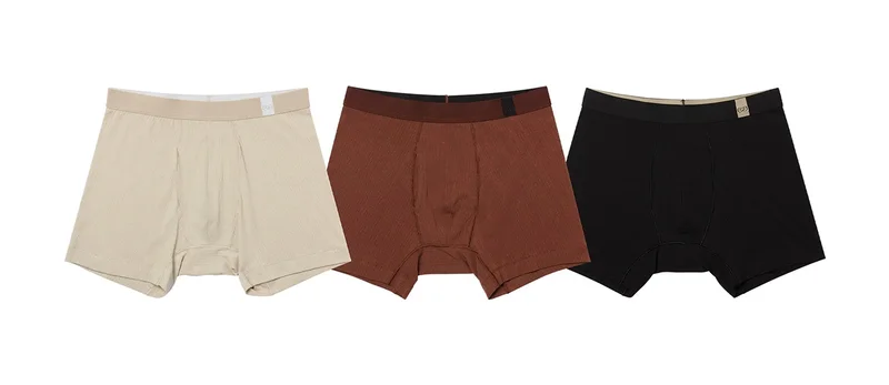 SuperiAir Boxer Briefs in assorted colors.