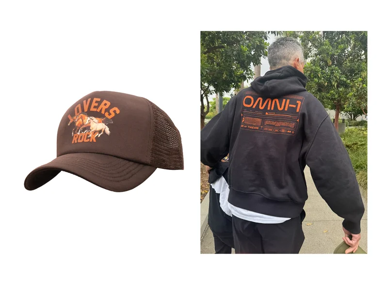 Cash in assorted Pair of Thieves clothing.