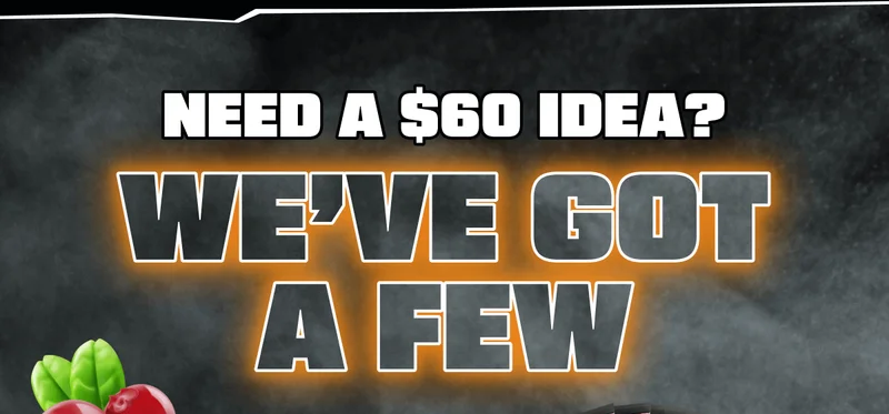 Need A $60 Idea? We've Got A Few