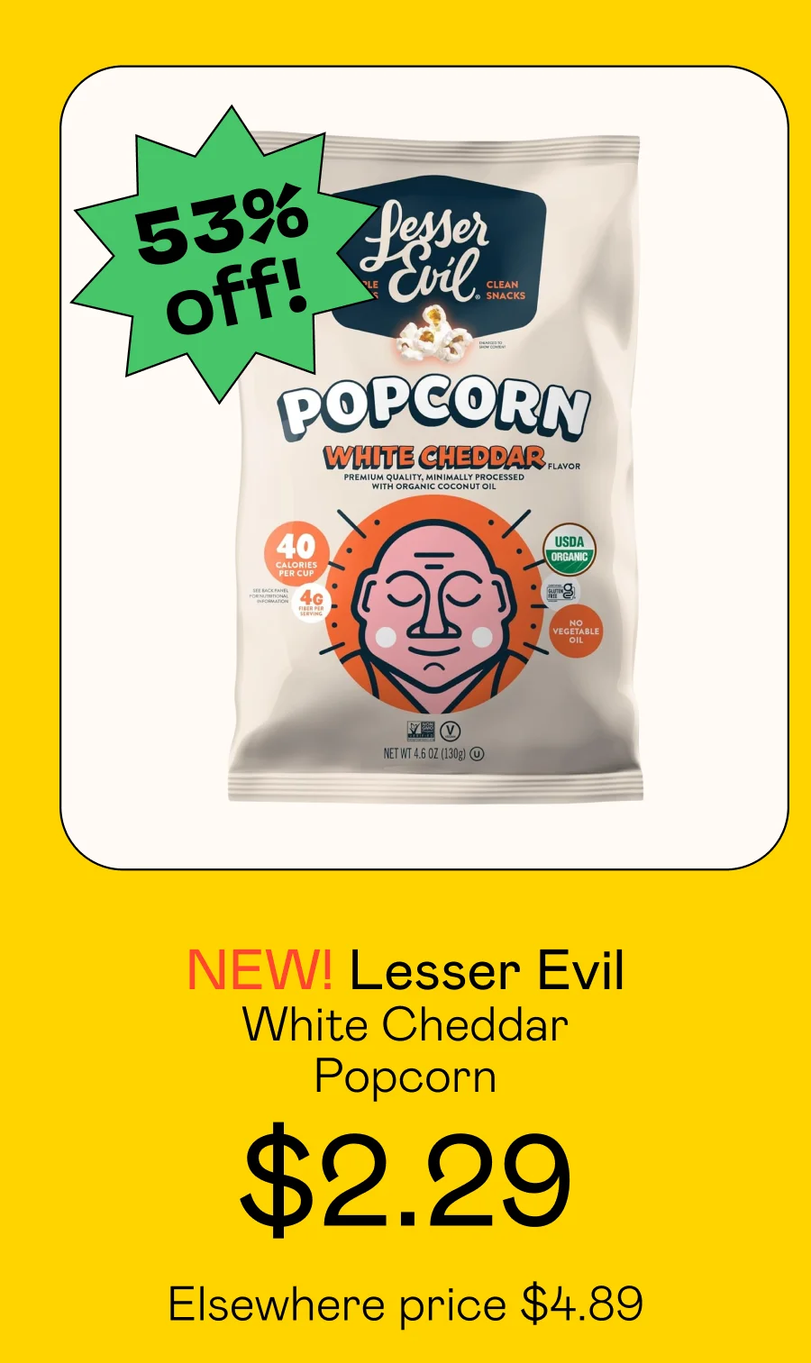White Cheddar Popcorn