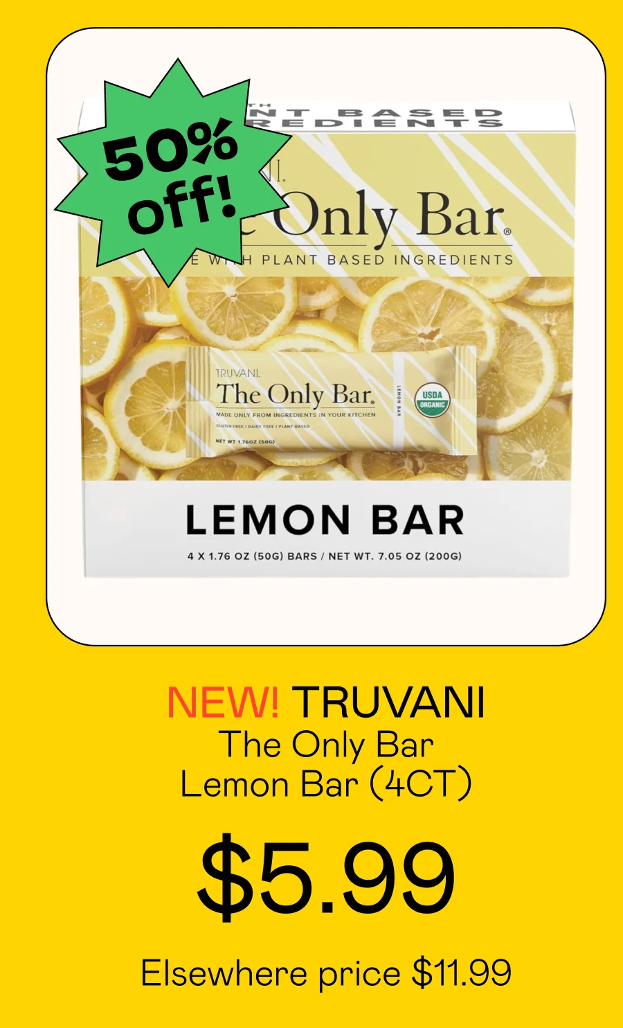The Only Bar - Lemon Bar (4CT)