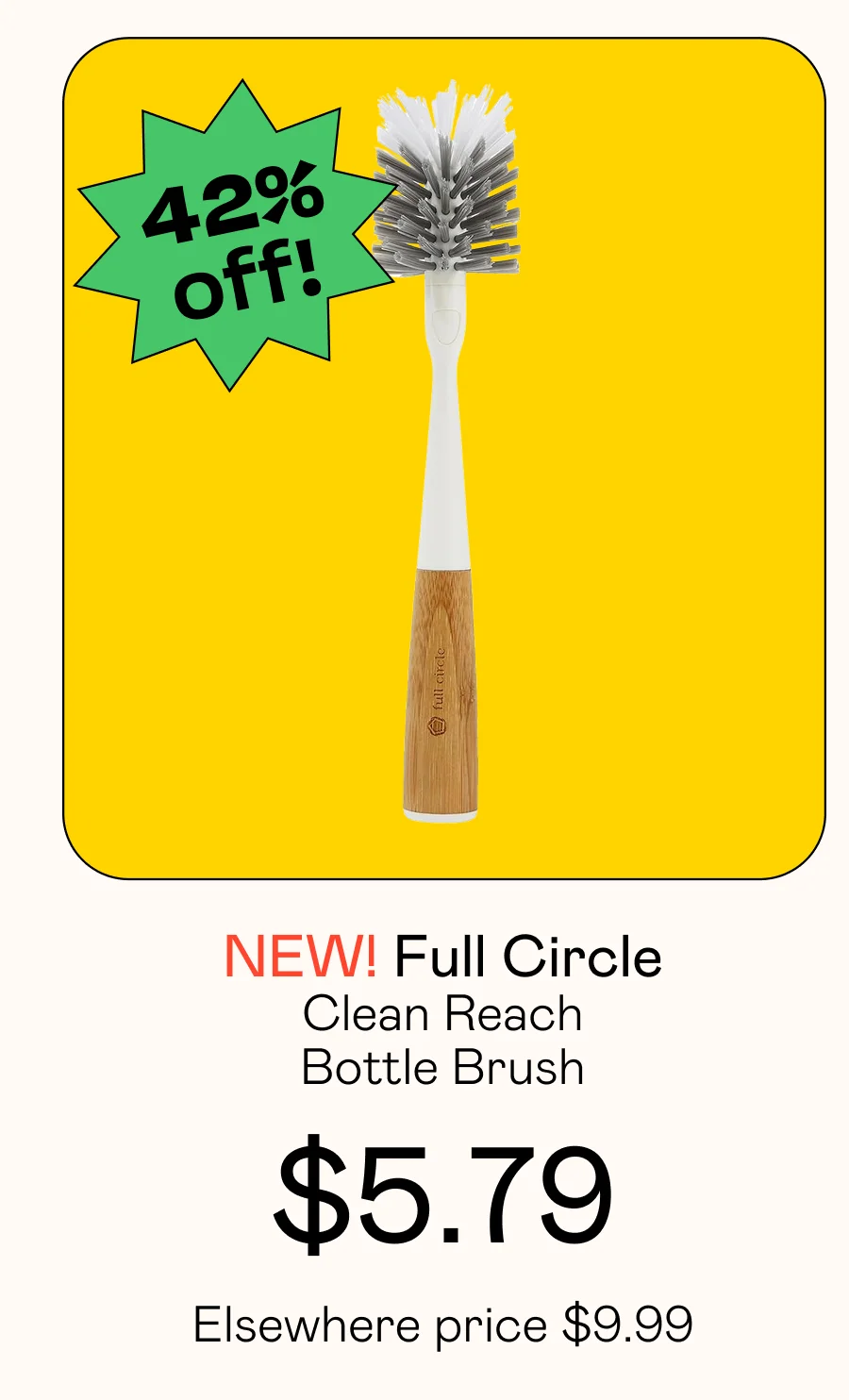 Clean Reach Bottle Brush