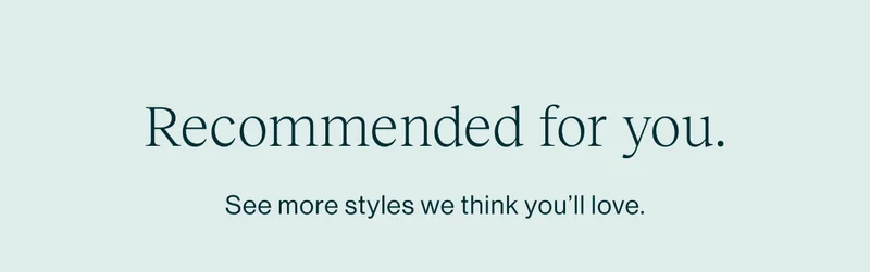 Recommended for you.