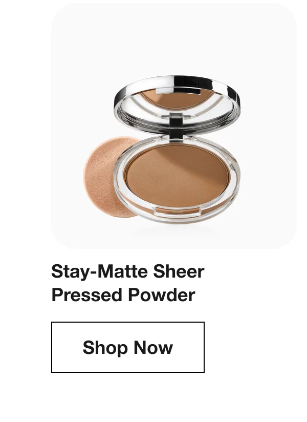 Stay-Matte Sheer Pressed Powder | Shop Now