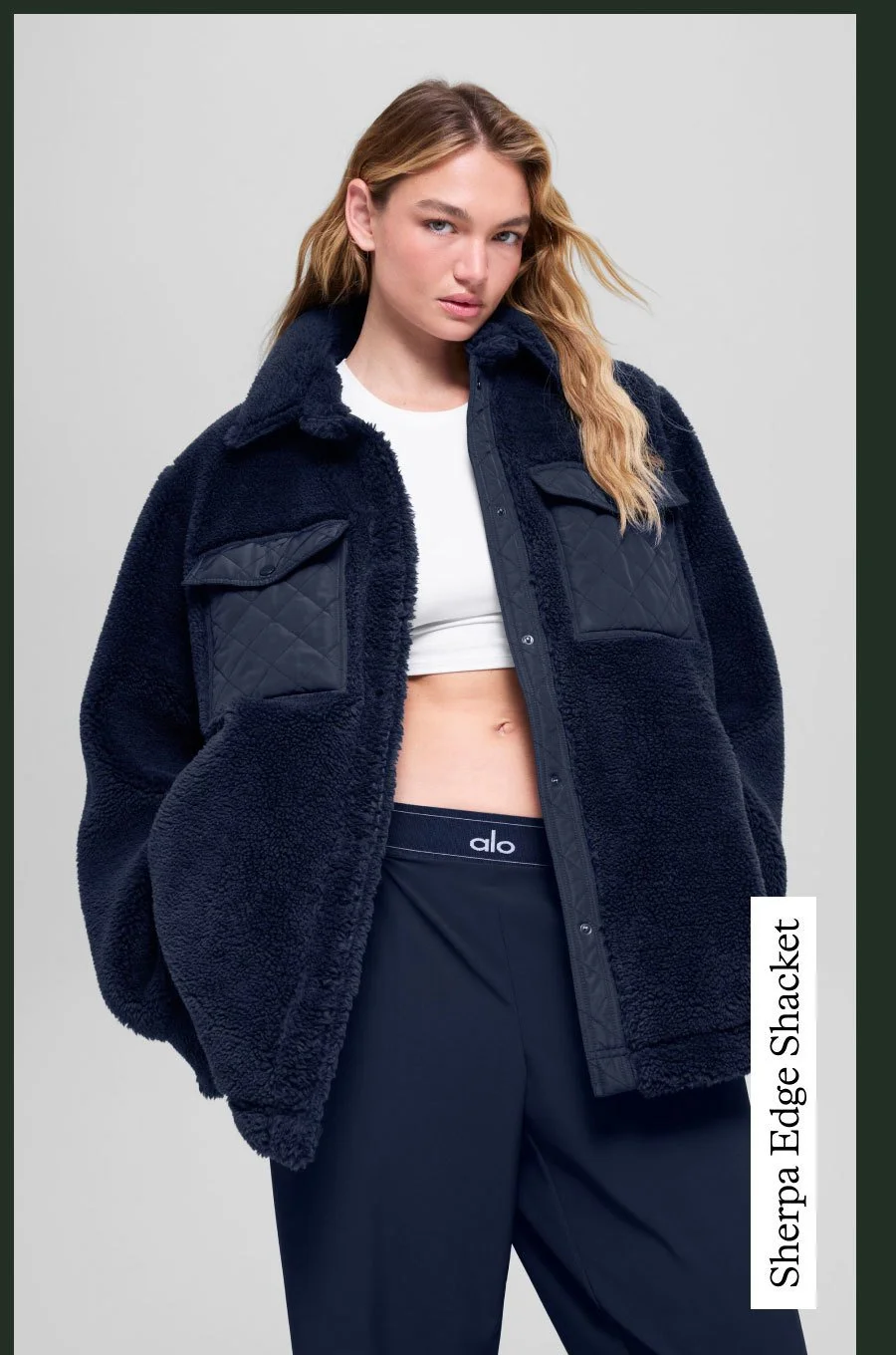 sherpa edge shacket