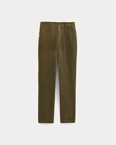 Image | Wide Wale Corduroy Trouser | Beech