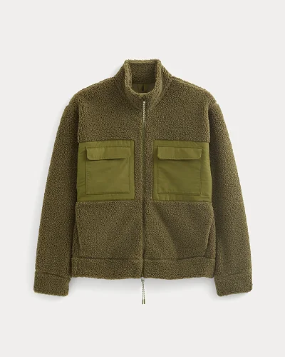 Image | ReTrack Fleece Zip-Up | Beech