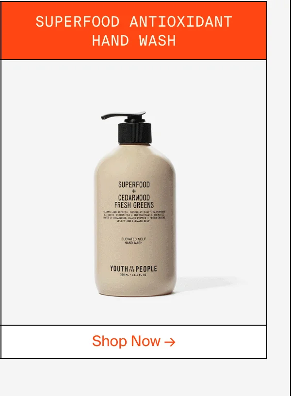 Superfood Antioxidant Hand Wash