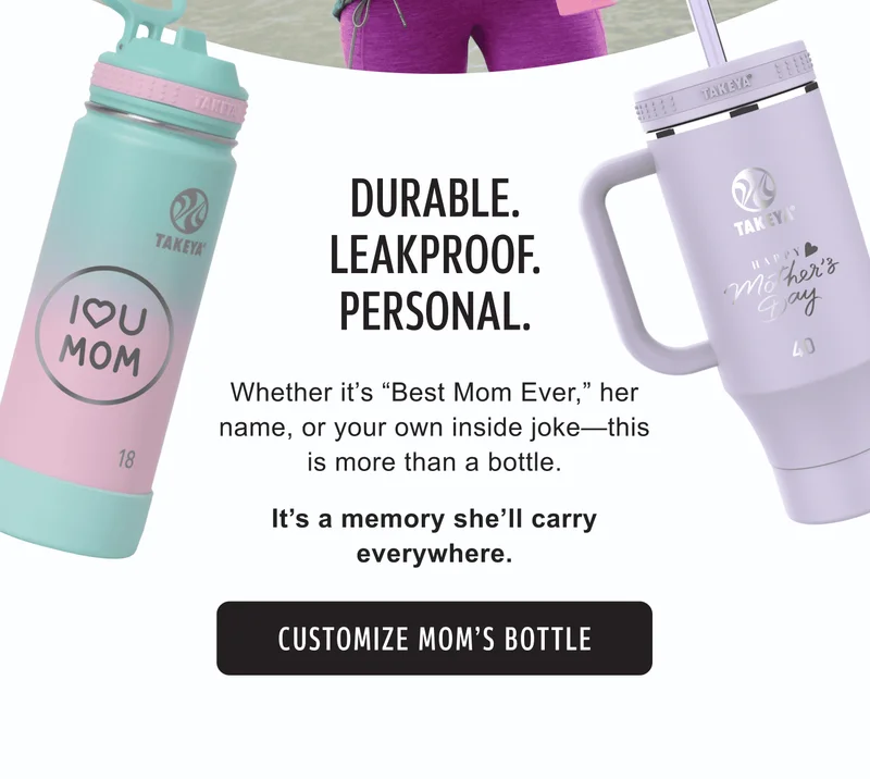 Durable. Leakproof. Personal. Whether it’s “Best Mom Ever,” her name, or your own inside joke—this is more than a bottle. It’s a memory she’ll carry everywhere.