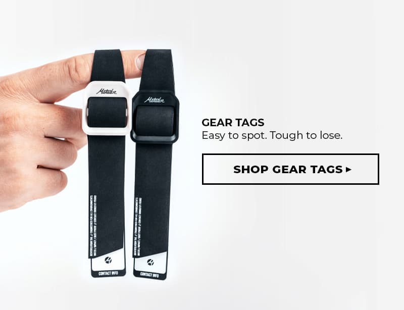 Gear Tags. Easy to Spot, Tough to lose.