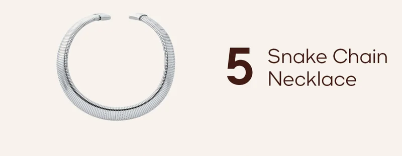 5 Snake Chain Necklace