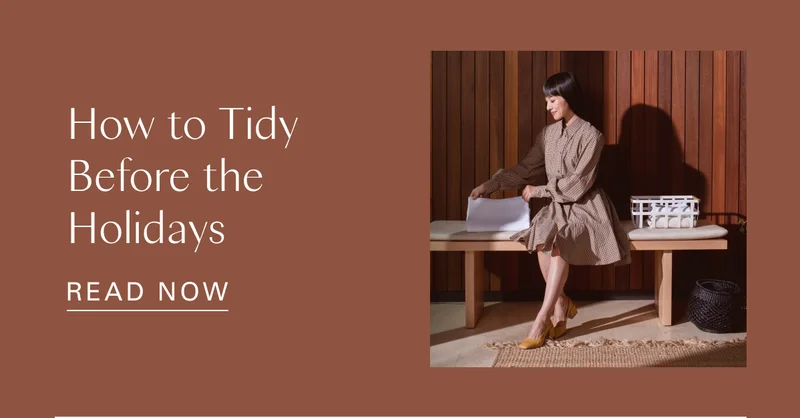 How to Tidy Before the Holidays