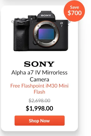 Sony Alpha a7 IV Mirrorless Camera