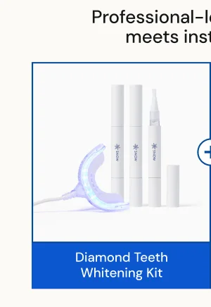 Diamond Teeth Whitening Kit (3 serums)