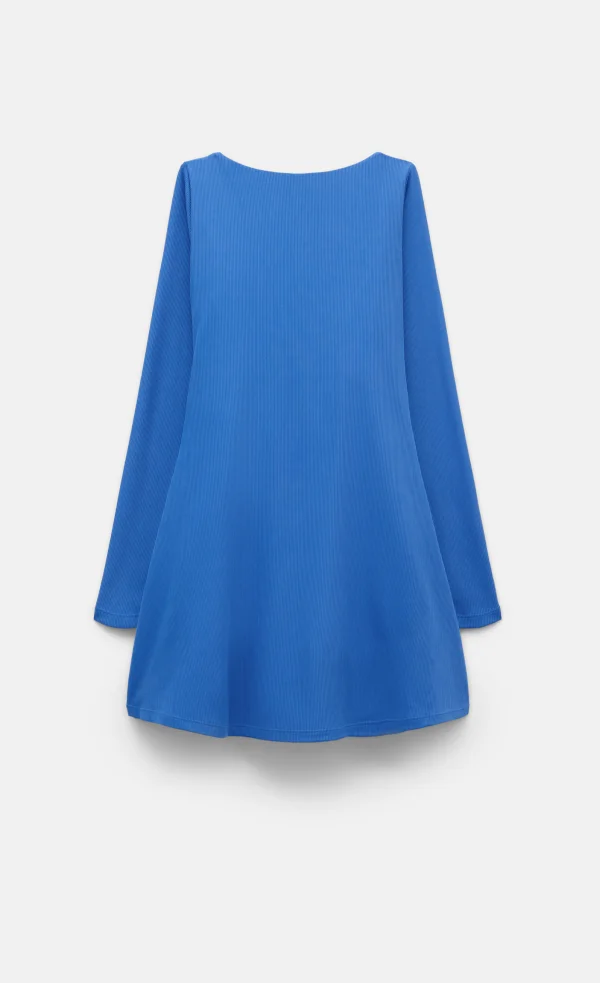 Cobalt Ava Long Sleeve Mini Dress