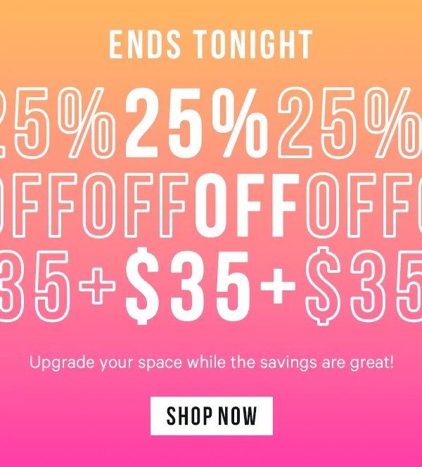 Time for a Wall Upgrade - 25% Off Orders $35+: Find new designs that bring personality, color, and a fresh vibe to your space.