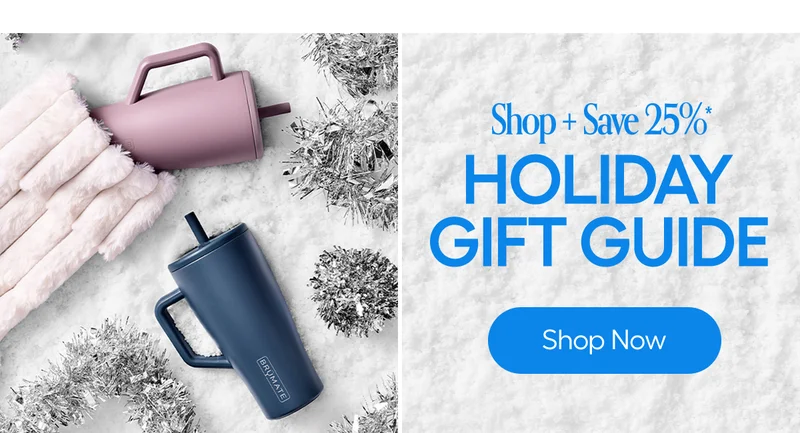 Shop + Save 25% Holiday Gift Guide