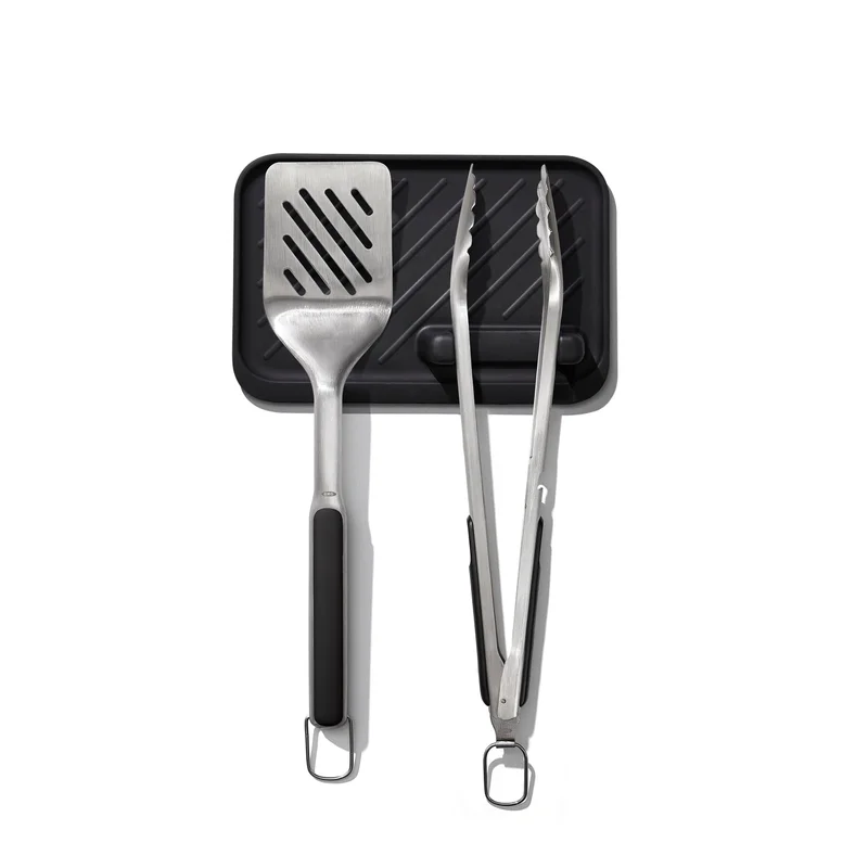 Image of OXO Good Grips 3-Piece Grilling Tool Set