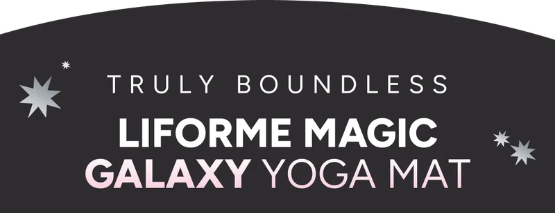 tRULY BOUNDLESS Liforme MAGIC GALAXY Yoga Mat