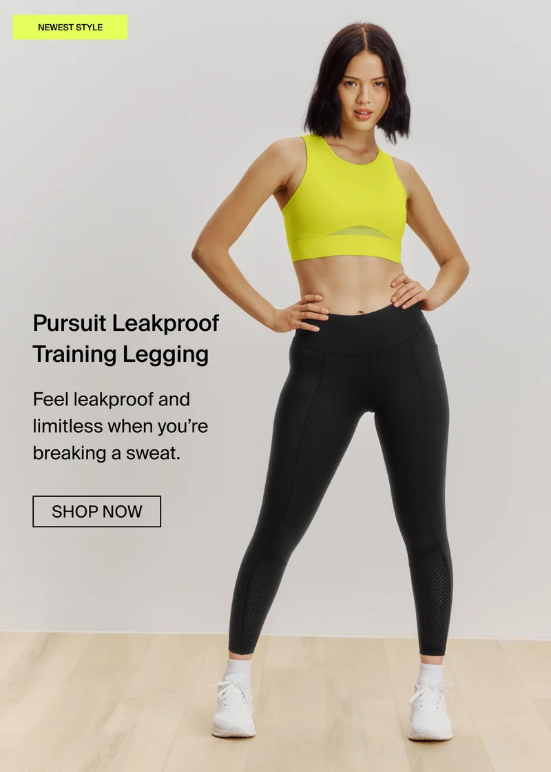 Pursuit Leakproof Training Legging.