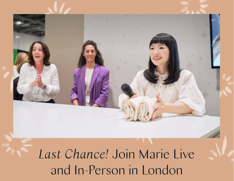 Last Chance! Join Marie Live and In-Person in London.