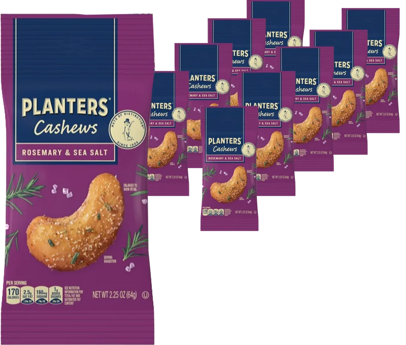 Image of Planter's Rosemary & Sea Salt Cashews (10 Pack)