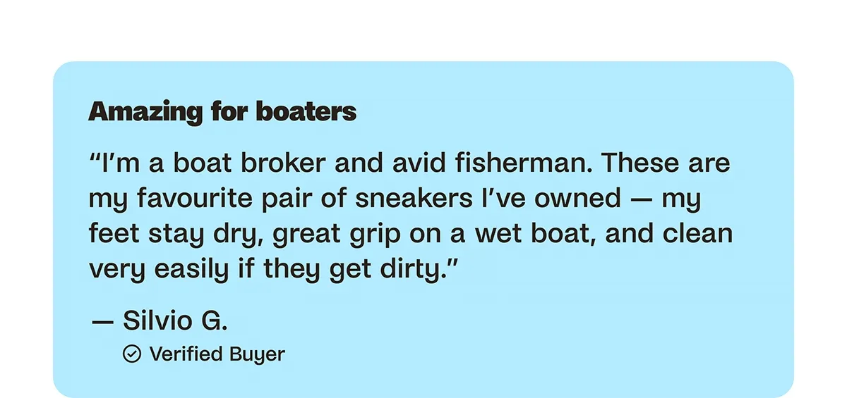 Sailing Testimonials.