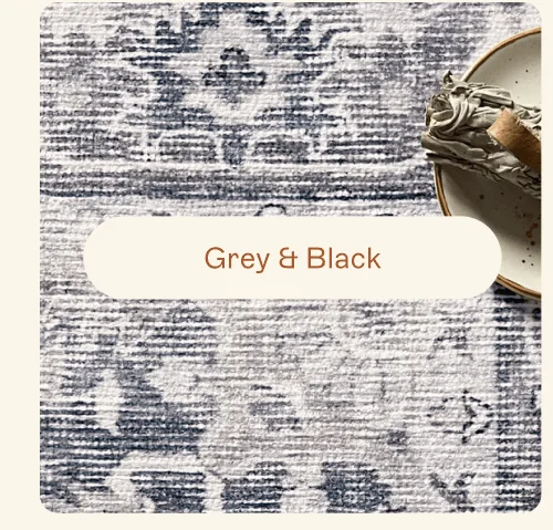 Grey & Black