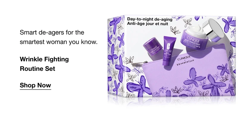 Smart de-agers for the smartest woman you know. | Wrinkle Fighting  Routine Set | Shop Now