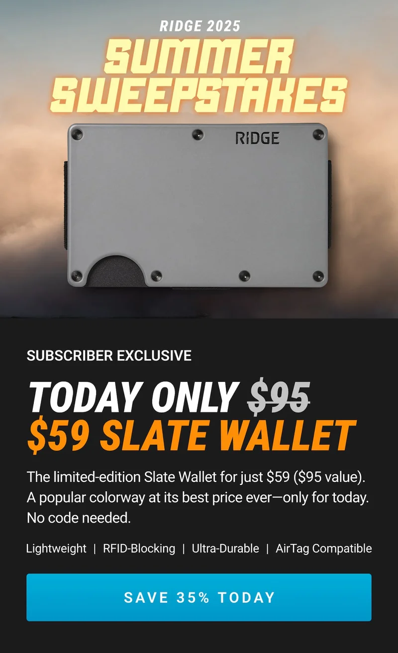 $59 Slate Wallet | Today Only