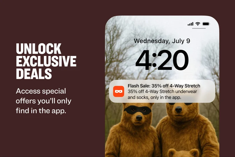 UNLOCK EXCLUSIVE DEALS Access special offers you’ll only find in the app.