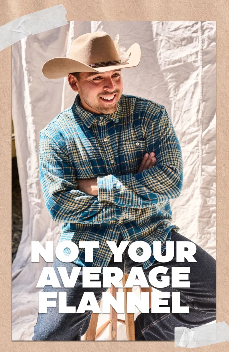 NOT YOUR AVERAGE FLANNEL