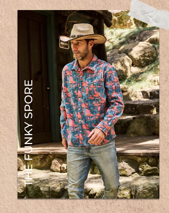 Flannel Overshirt: The Funky Spore