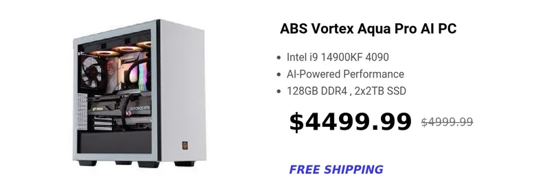 ABS Vortex Aqua Pro AI PC