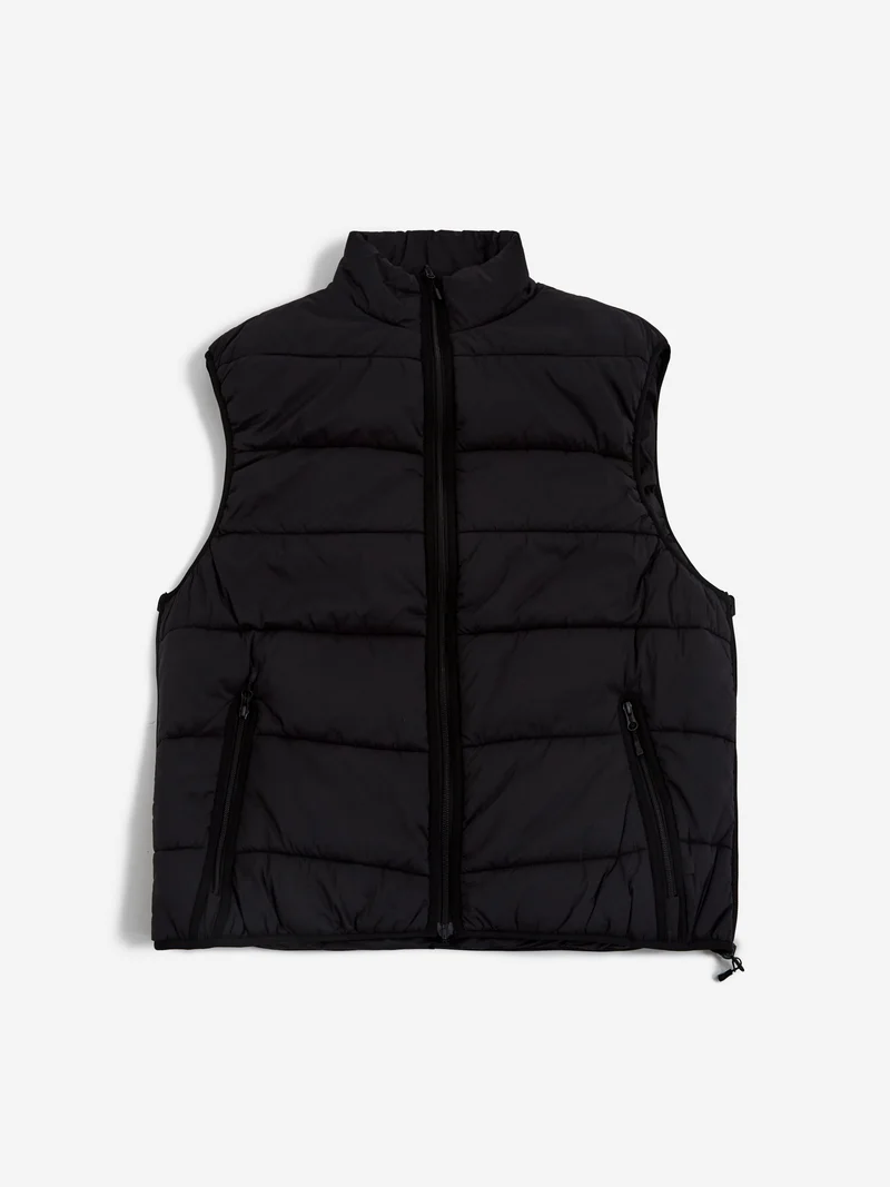 Image of DAIWA PIER39 Tech Reversible Climbers Puff Vest - Black