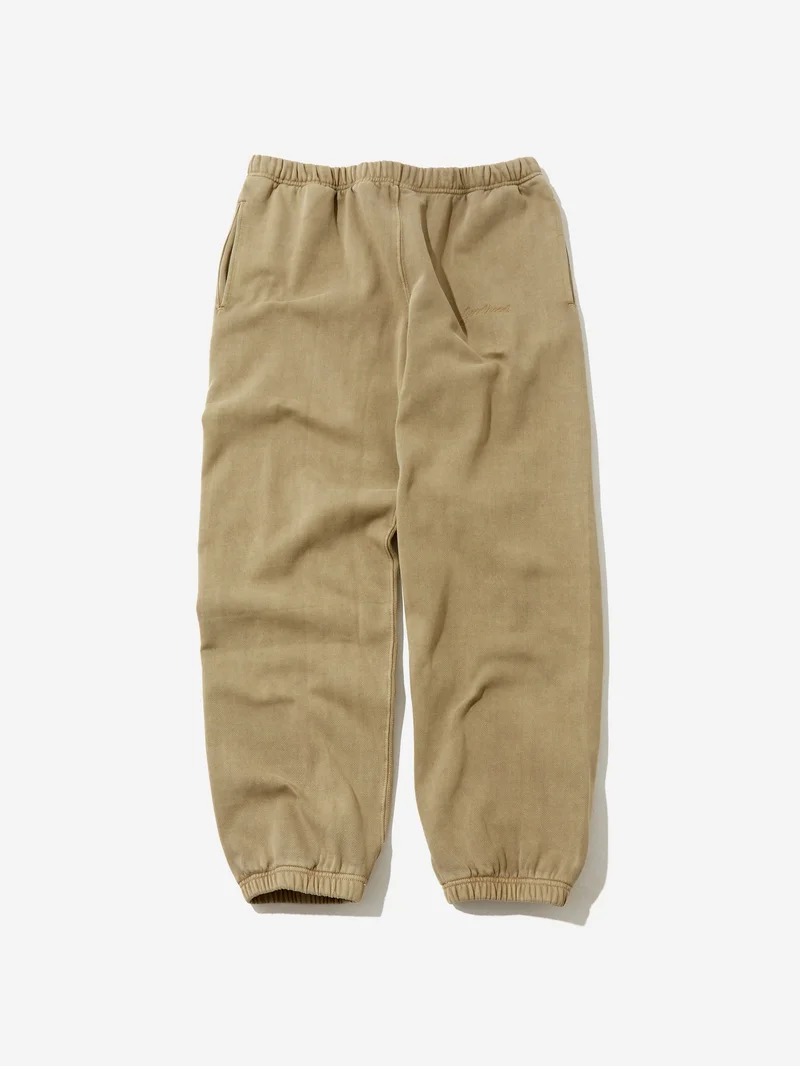 Image of Goodhood Worldwide Script Sweatpant - Cutch Brown