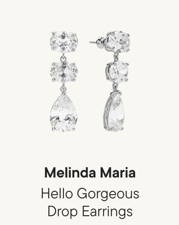 Hello Gorgeous Drop Earrings