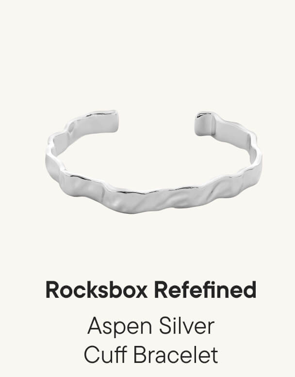 Aspen Silver Cuff Bracelet