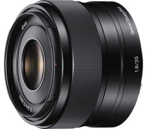 Sony E 35mm F1.8 OSS APS-C Standard Prime Lens With Optical SteadyShot