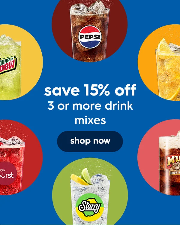 Brighten your bubbles with 15% off 3+ flavors