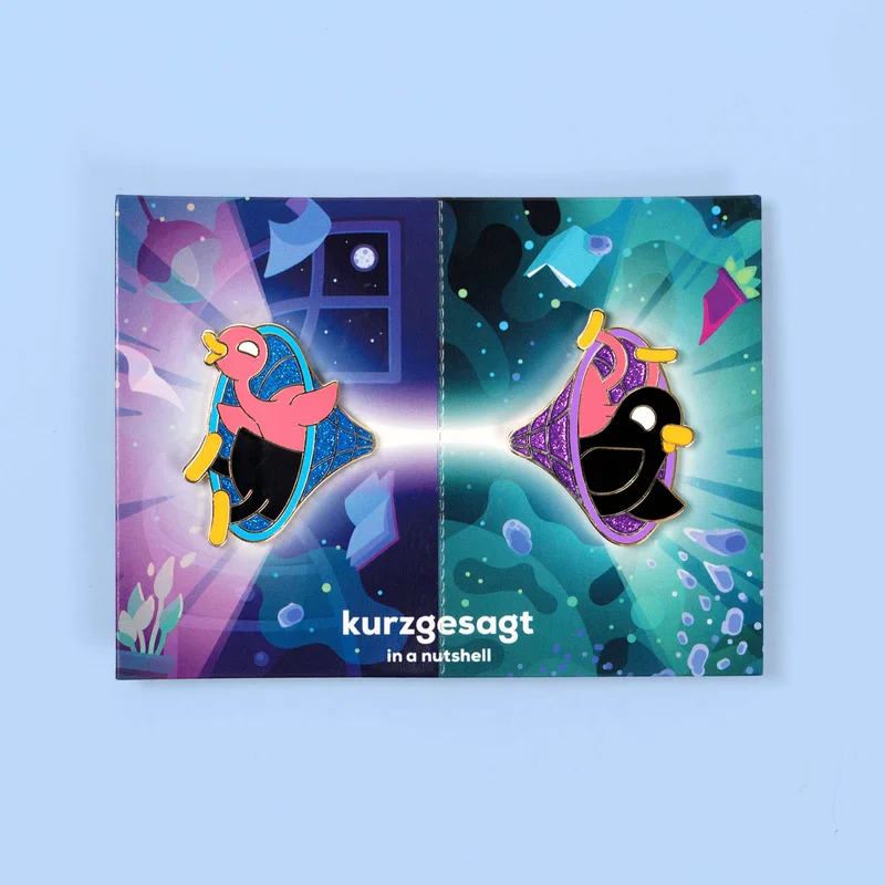 Image of Friendship Wormhole Enamel Pins Set