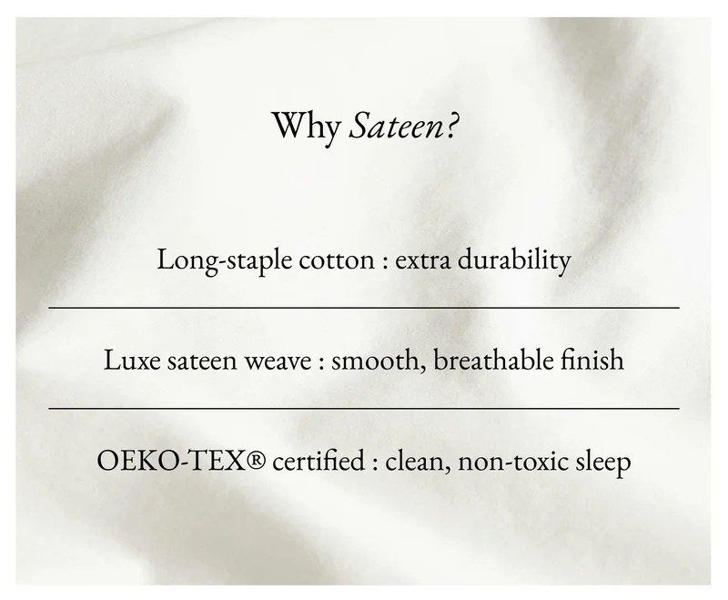 Why Sateen?