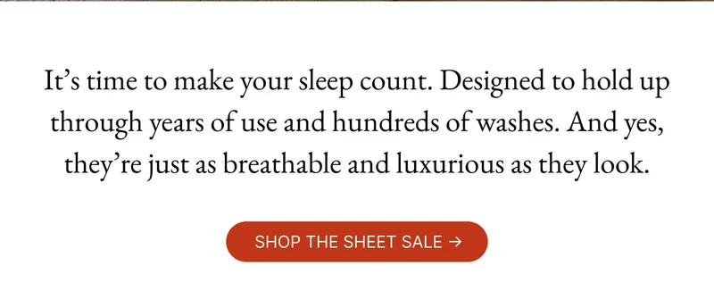 SHOP THE SHEET SALE
