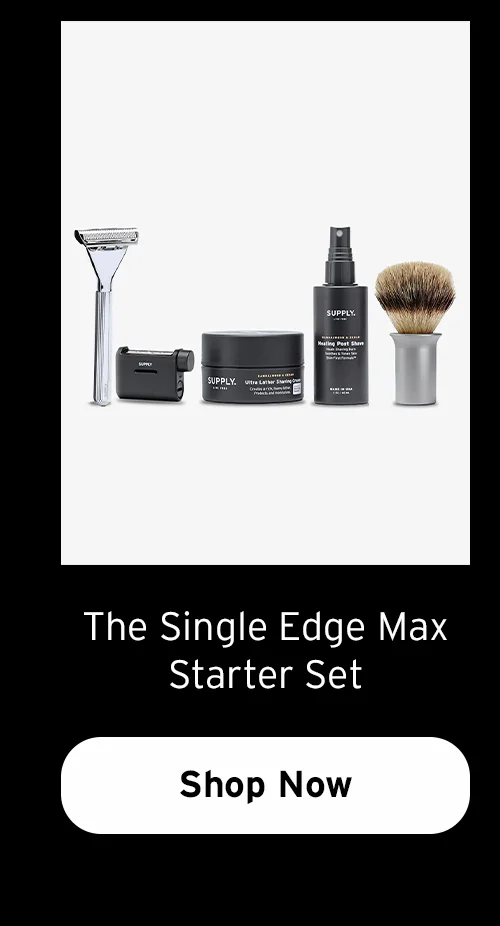 The single edge max starter set