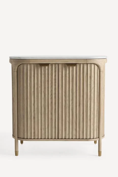 Isla Fluted Bar Cabinet