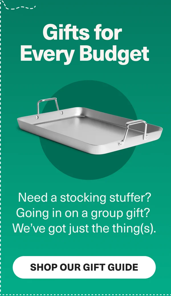 Gifts for every budget - Need a stocking filler? Group gift? We've got just the thing(s) - Shop Our Gift Guide