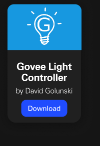 Govee Light Controller by David Golunski