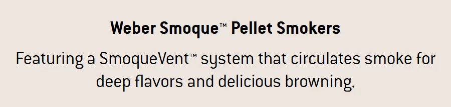 $100 OFF Weber Wood Pellet Grills